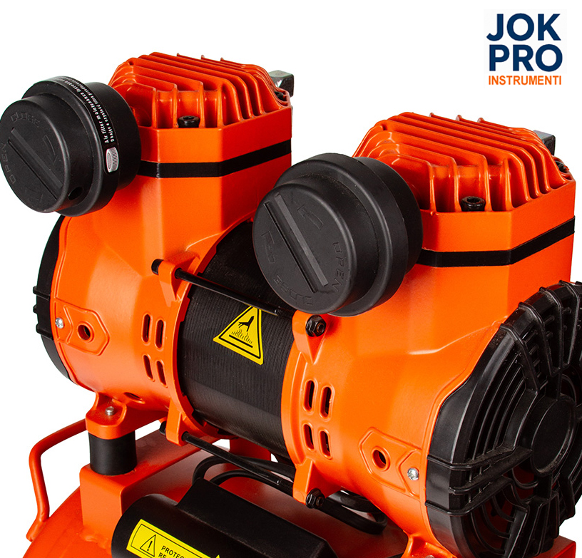 Bezeļļas kompresors 24L, 220L/min