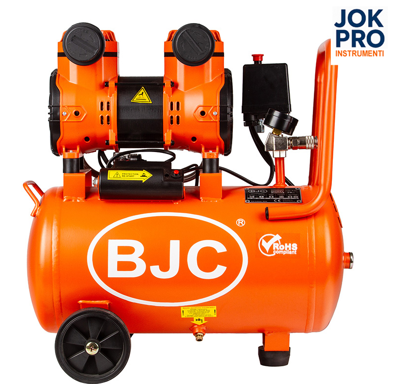 Bezeļļas kompresors 24L, 220L/min