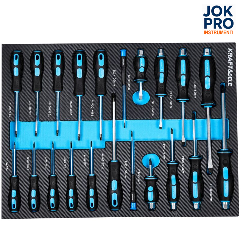 Instrumentu skapis ar 501 elementu