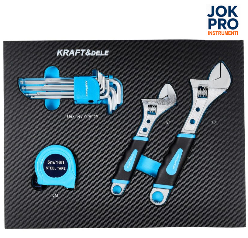 Instrumentu skapis ar 501 elementu