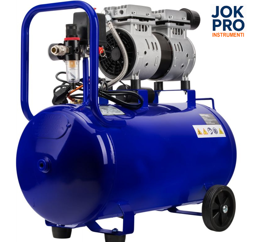 Bezeļļas kompresors 50L 1500W 290L/min