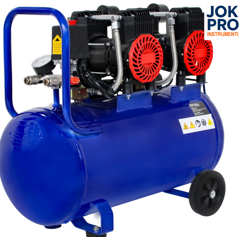 Bezeļļas kompresors 50L 3000W 475L/min
