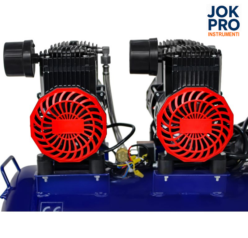 Bezeļļas kompresors 50L 3000W 475L/min