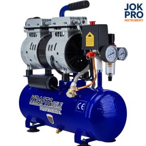 Bezeļļas kompresors 9L 550W 155L/min
