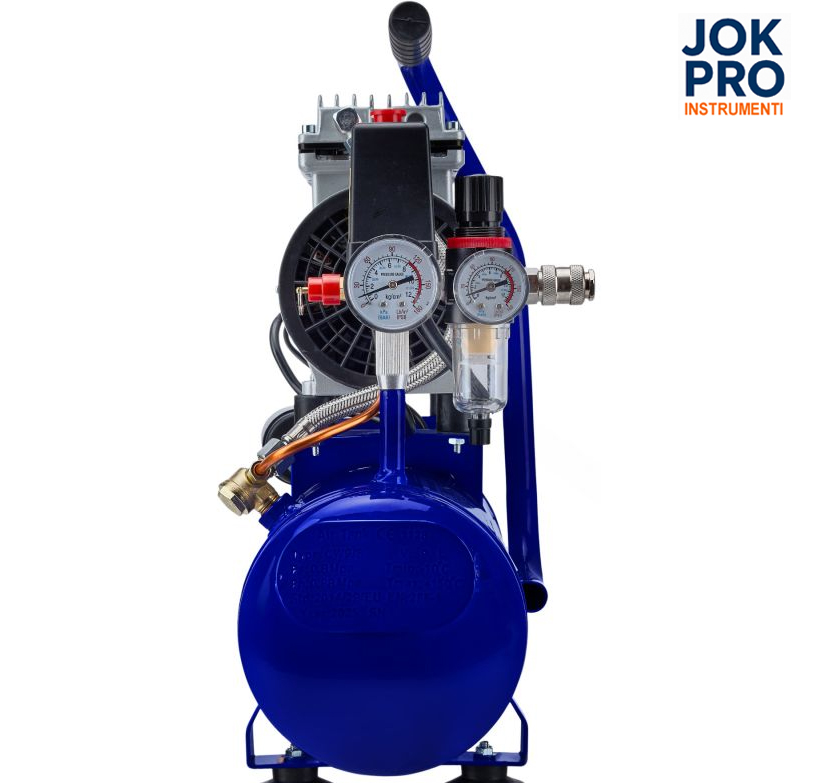 Bezeļļas kompresors 9L 550W 155L/min