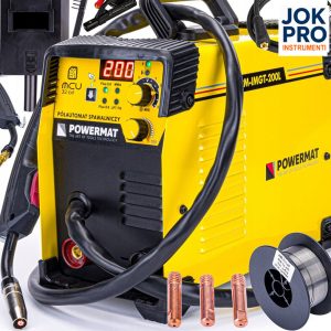 Invertora metināšanas iekārta MIG/MAG /FLUX /MMA /LIFT-TIG, 200A