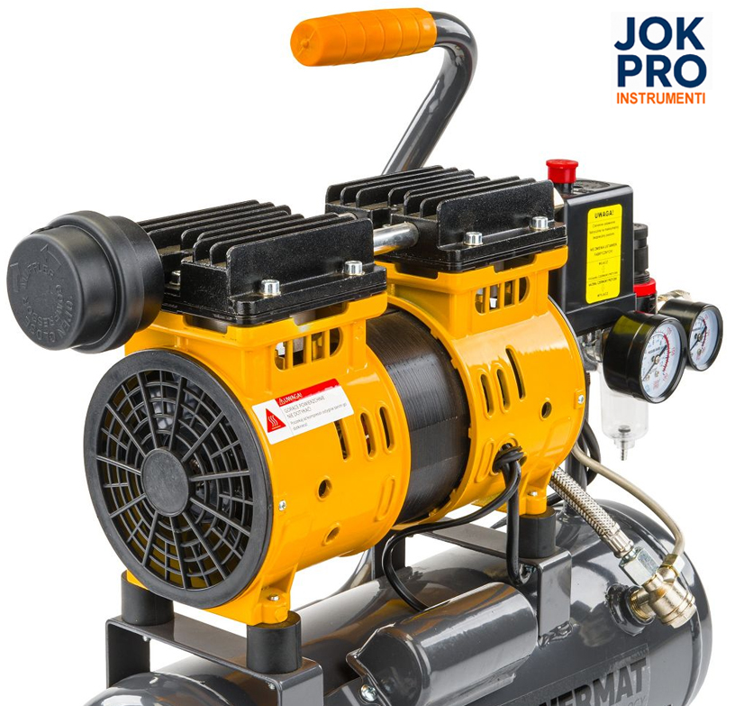 Bezeļļas kompresors 6L 150L/min