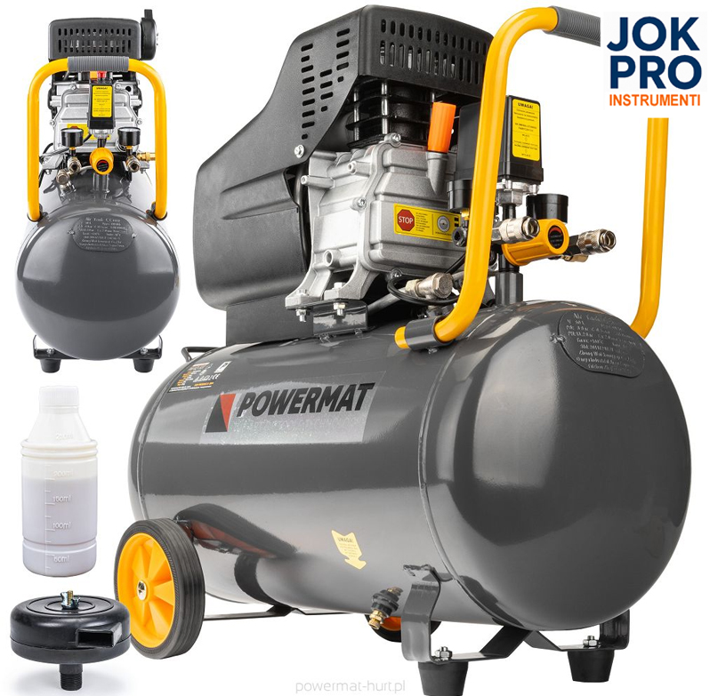 Eļļas kompresors 50L 1.85 kW 206L/min