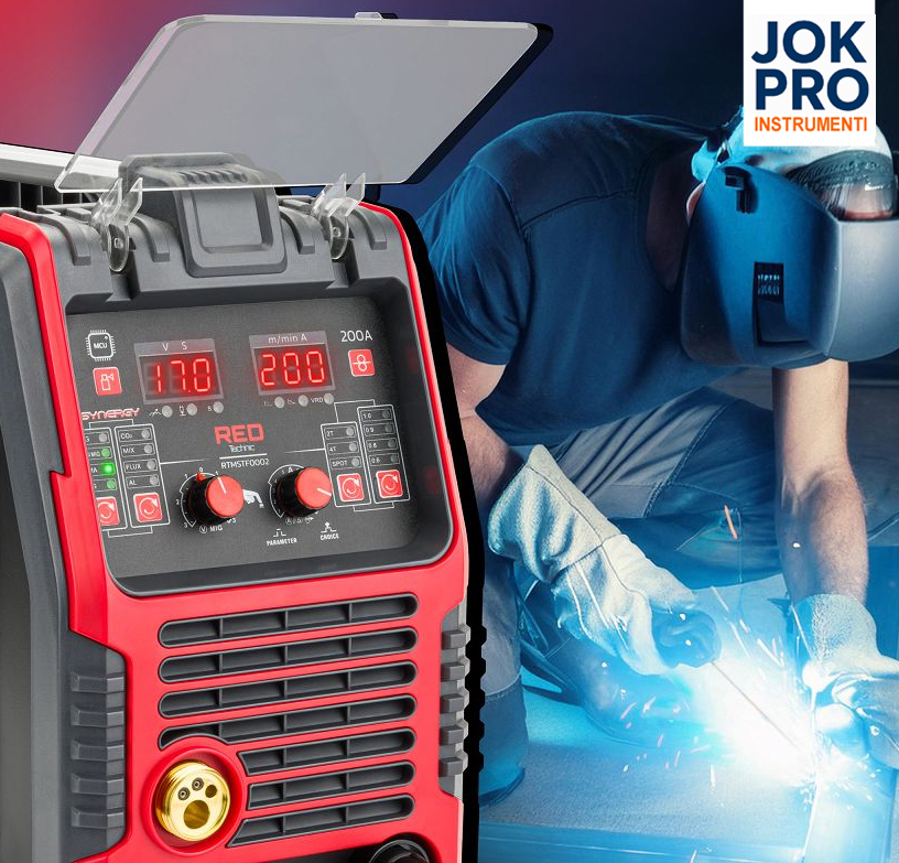 Invertora metināšanas aparāts 220A MIG/MAG, MMA, TIG LIFT un FLUX