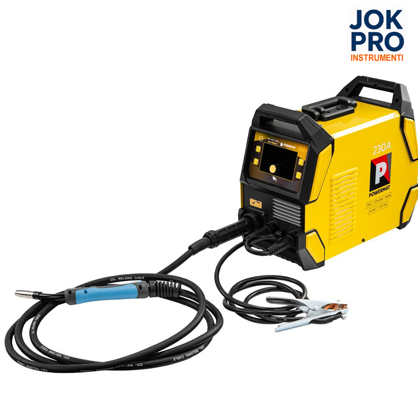 Metināšanas iekārta 230A MIG/MAG MMA TIG LIFT FLUX